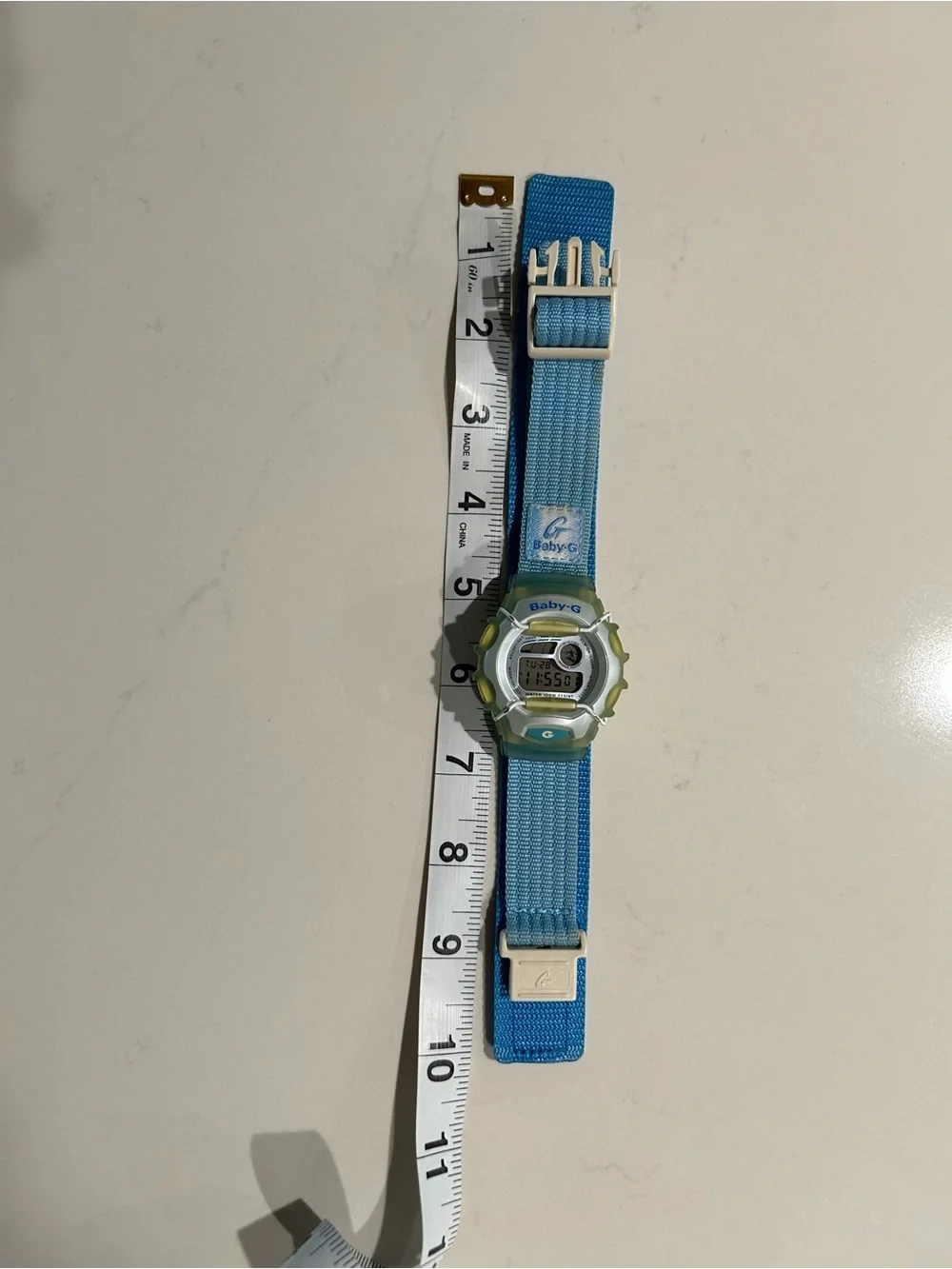Vintage Casio Baby-G BGX-130       G-LIDE Digital Surf Watch - New Battery